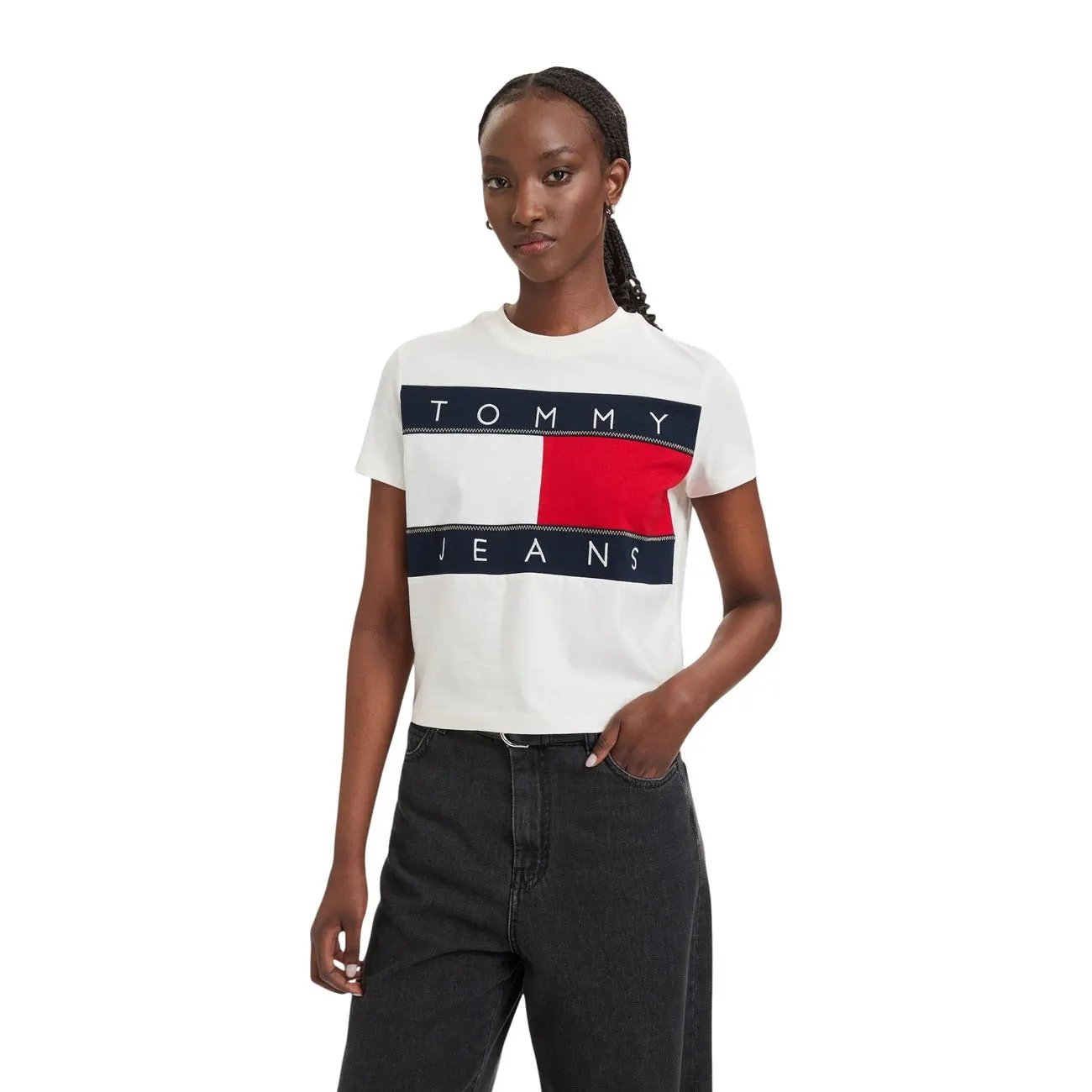 Tommy Hilfiger Jeans - Tommy Hilfiger Jeans Women T-Shirt by Tommy Hilfiger Jeans