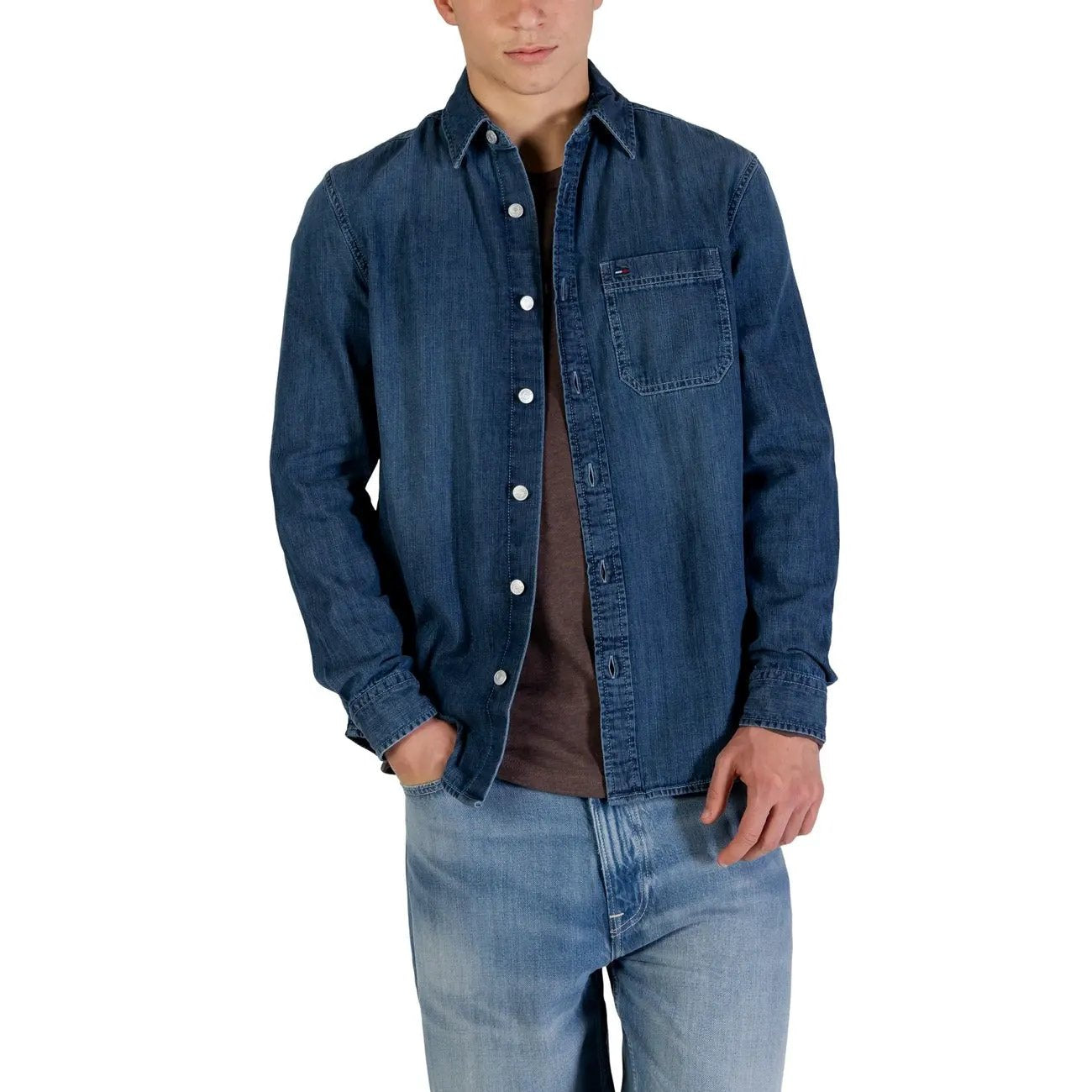 Tommy Hilfiger Jeans - Tommy Hilfiger Jeans Men Shirt by Tommy Hilfiger Jeans
