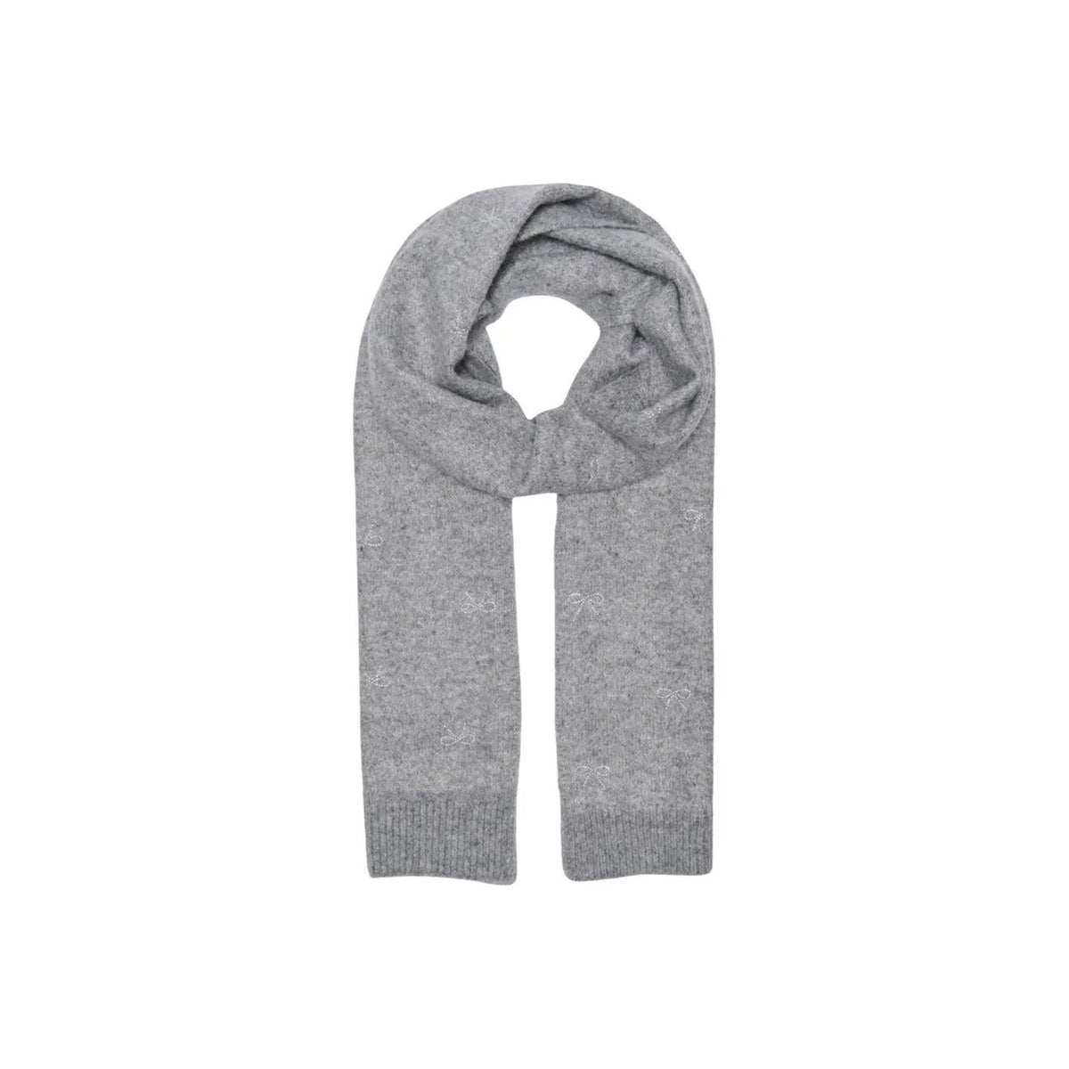 Only Women's Tracy Grey Glitter Scarf