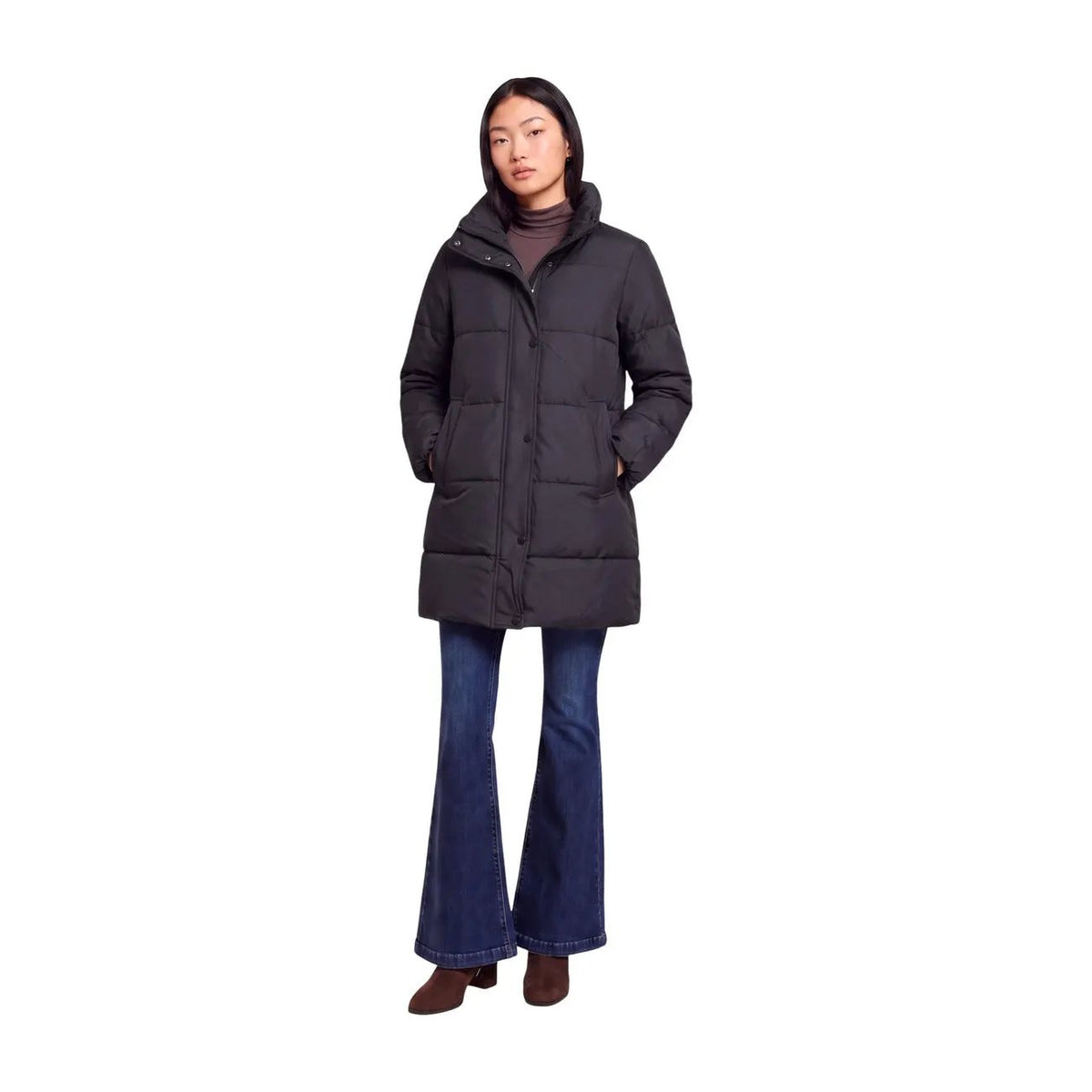 Choral Women's Black Hooded Jacket