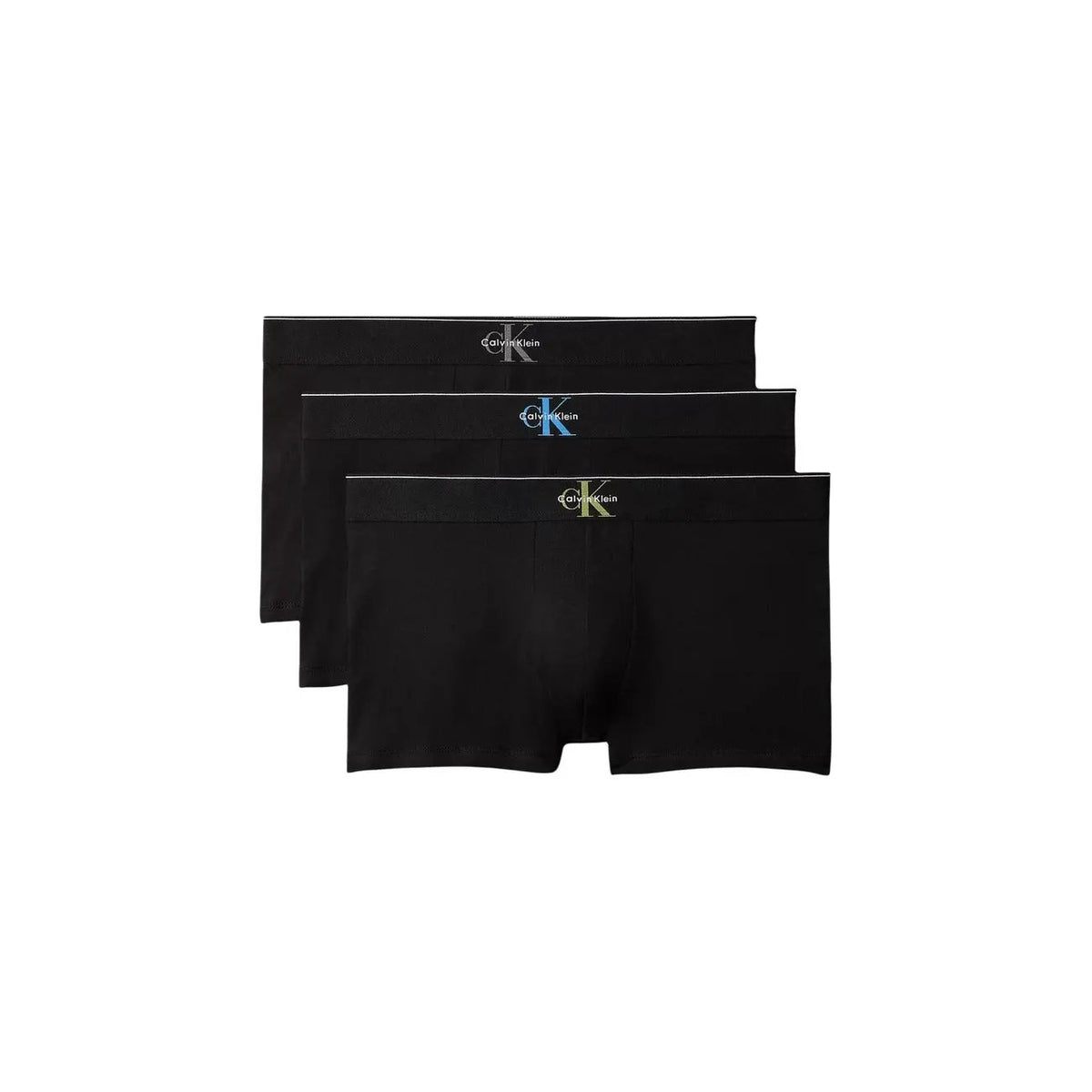 Calvin Klein Underwear Men's Black Stretch Cotton Trunks