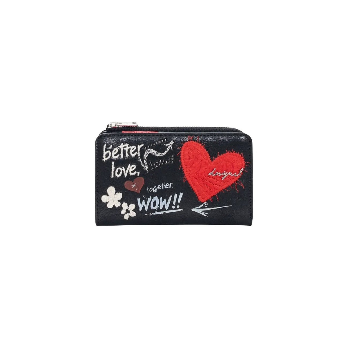 Desigual Women's Wow Emma Black Wallet
