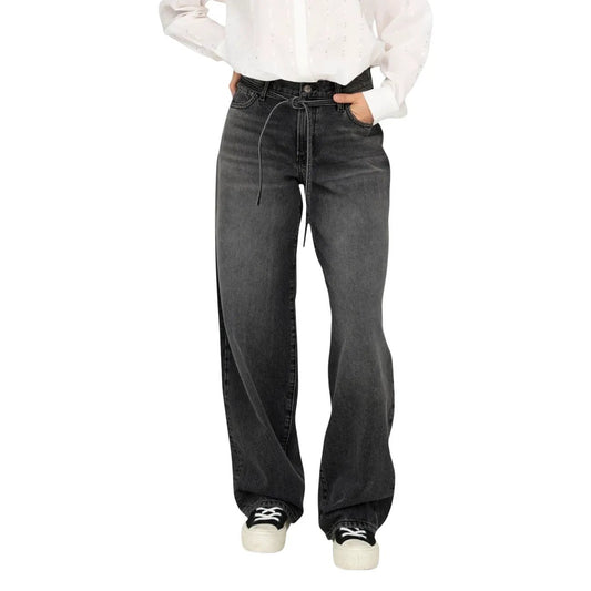 Only Women Straight Jeans Premium Cotton Belt For Casual Wear by Only