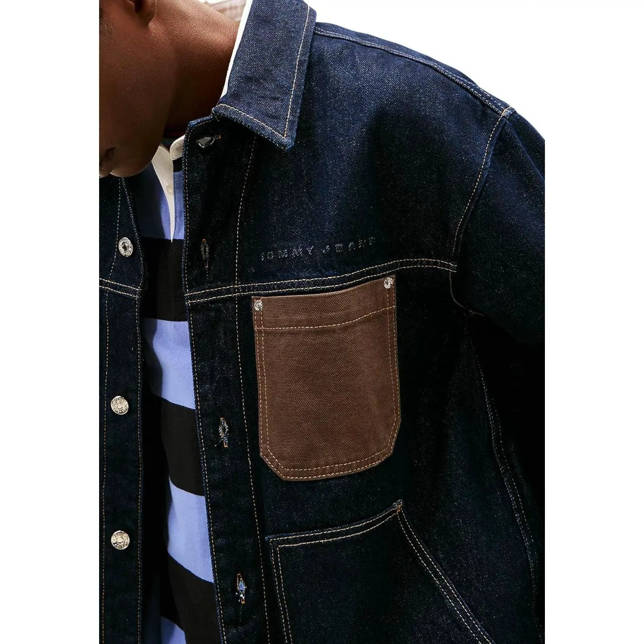 Tommy Hilfiger Jeans - Tommy Hilfiger Jeans Men Jacket by Tommy Hilfiger Jeans