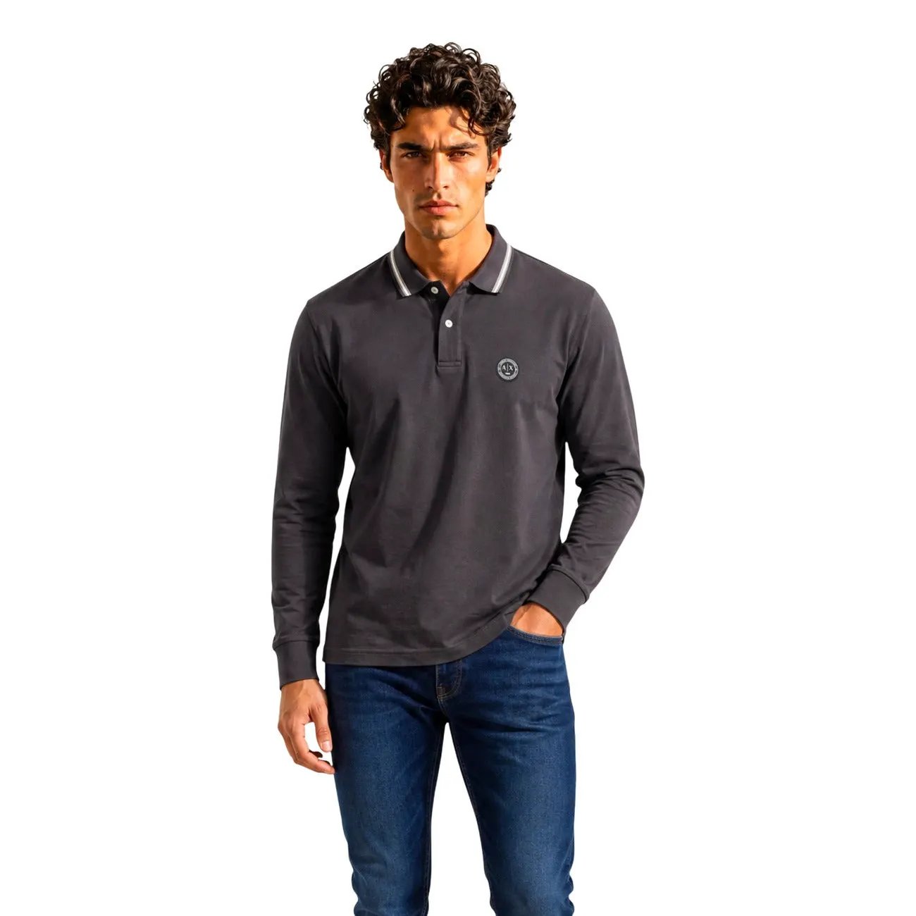 Armani Exchange - Armani Exchange Men Polo by Armani Exchange