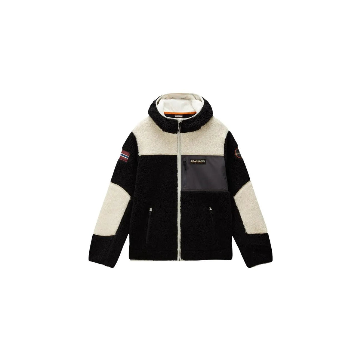 Napapijri Men's Yupik Black Full Zip Hoodie