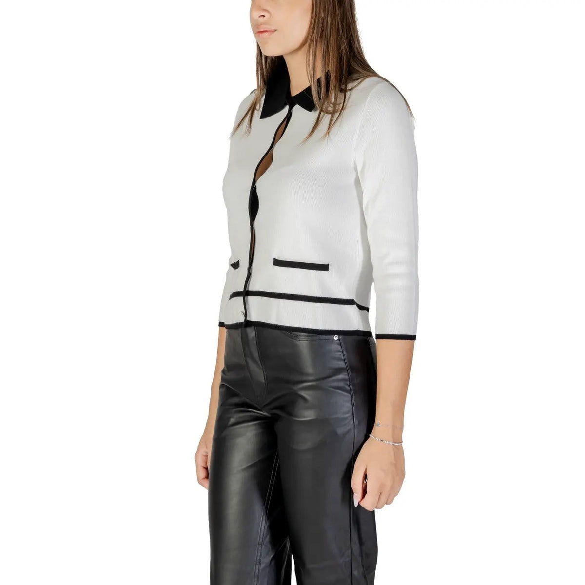 Morgan De Toi Women's White Cardigan