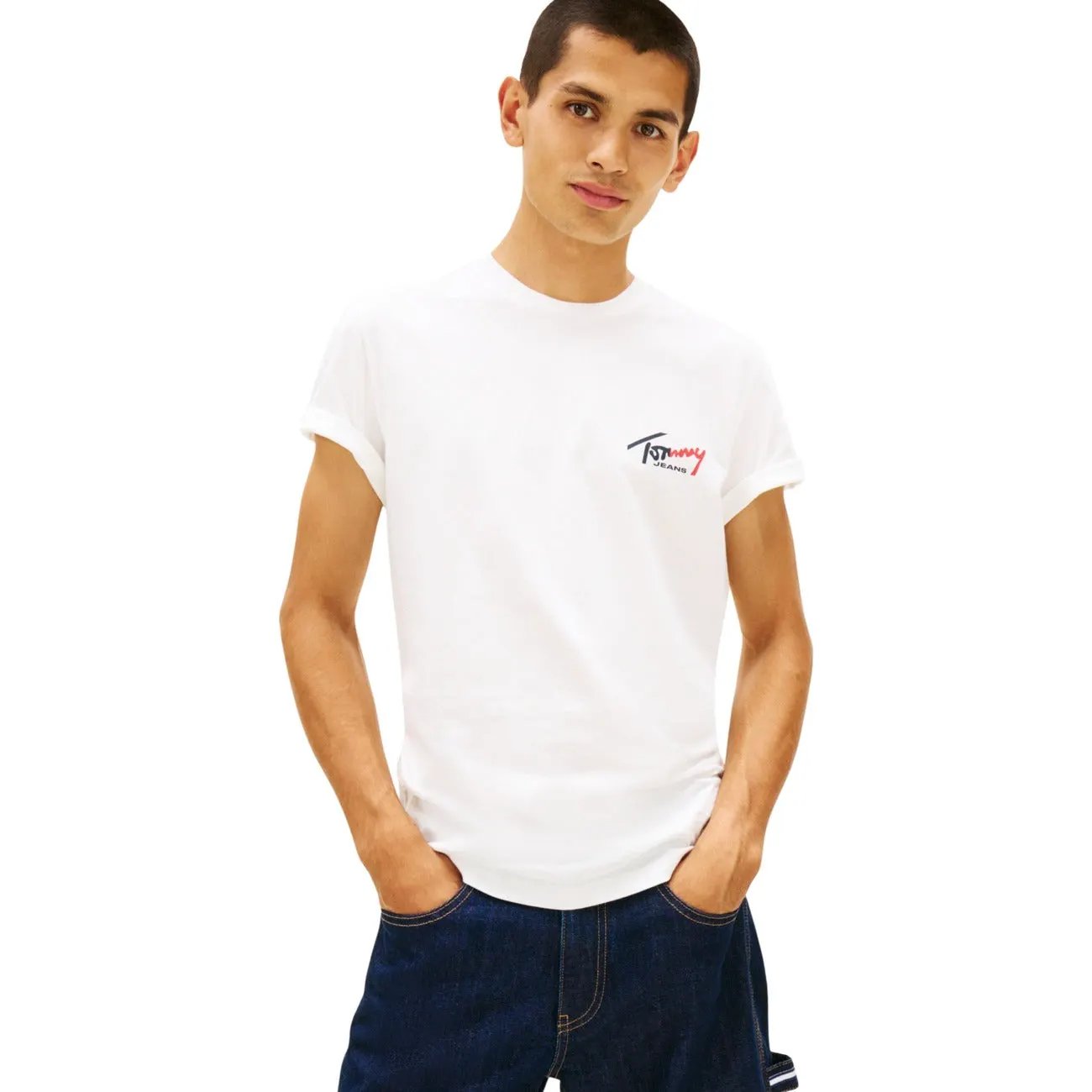 Tommy Hilfiger Jeans - Tommy Hilfiger Jeans Men T-Shirt by Tommy Hilfiger Jeans