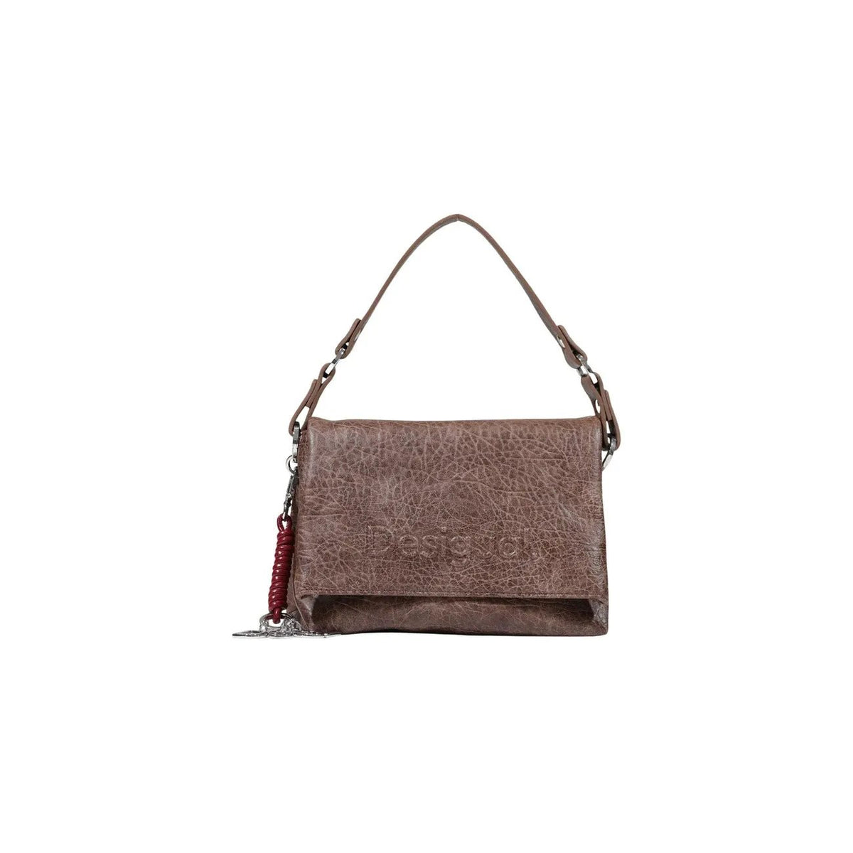 Desigual Women's Venecia Brown Faux Leather Handbag