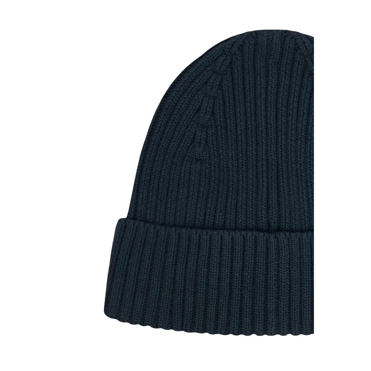 Tommy Hilfiger Men's Blue Organic Cotton Beanie for Fall and Winter