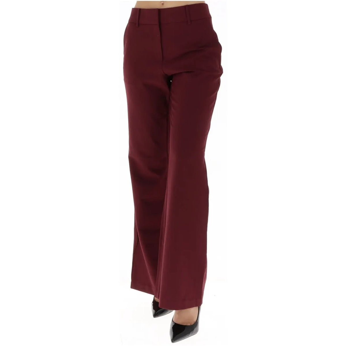Vila Women's Bordeaux Trousers