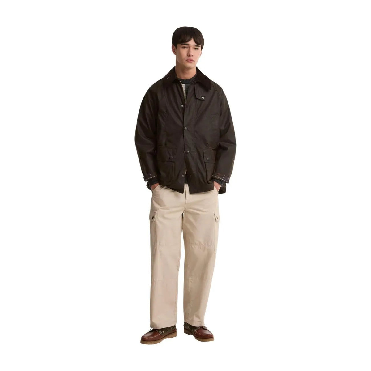 Barbour Men's Bedale Brown Waxed Cotton Jacket