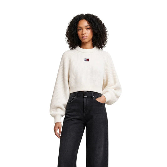 Tommy Hilfiger Jeans Women's White Sweater