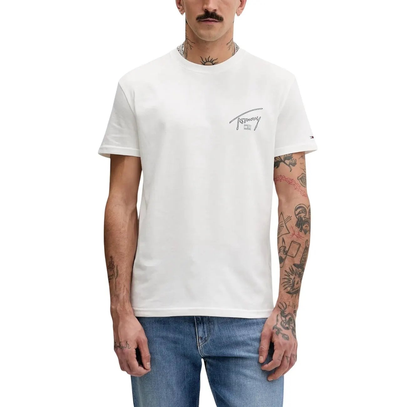 Tommy Hilfiger Jeans - Tommy Hilfiger Jeans Men T-Shirt by Tommy Hilfiger Jeans