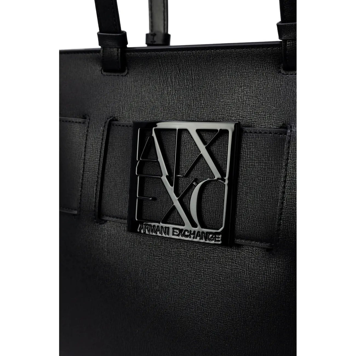 Armani Exchange Women's Black Faux Leather Handbag
