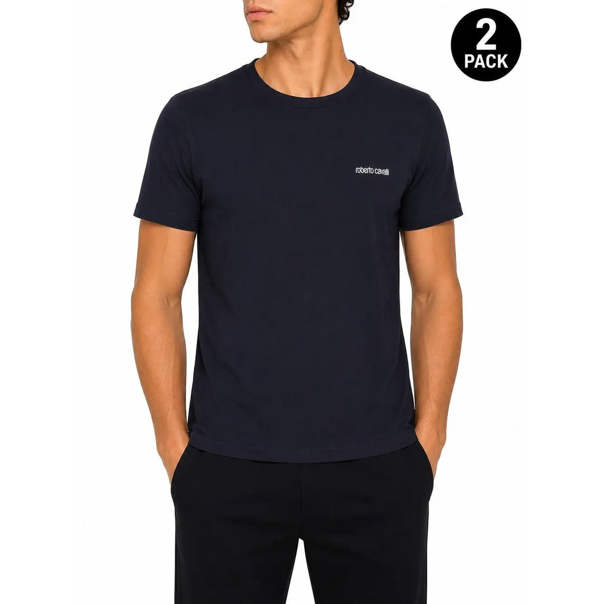 Roberto Cavalli Men's Blue Cotton Underwear WSO00E