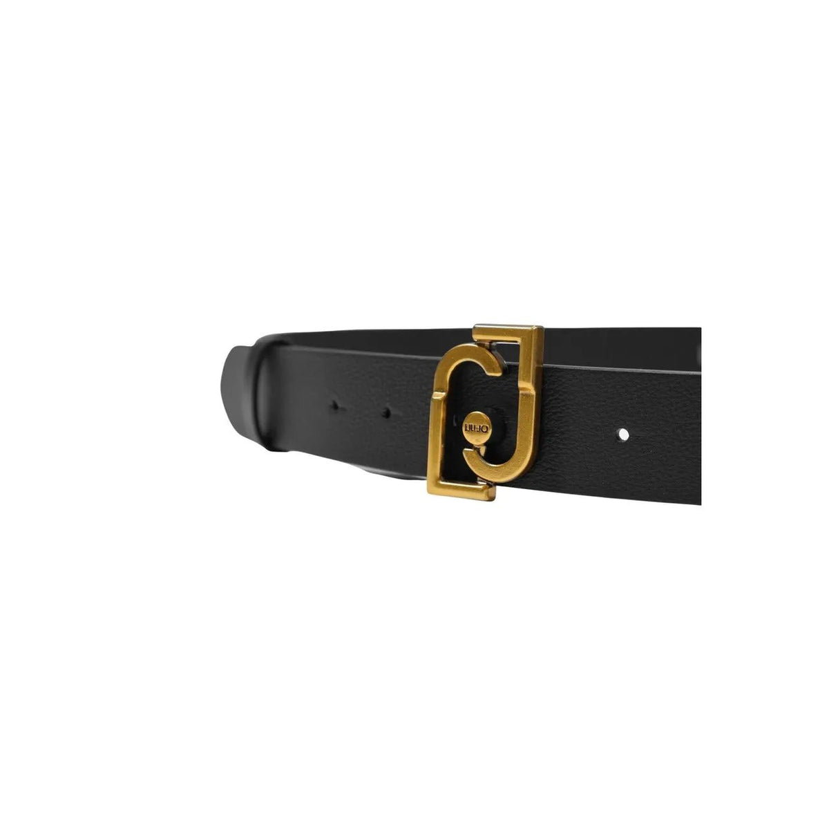 Liu Jo Women's Hips Black Faux Leather Belt