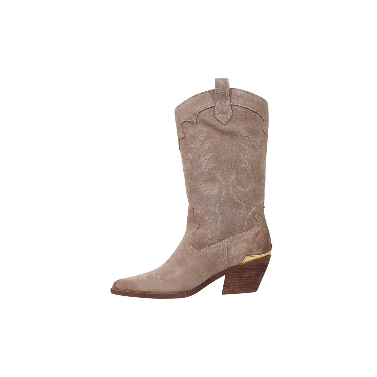 Liu Jo Women's Austin Beige Leather Ankle Boots