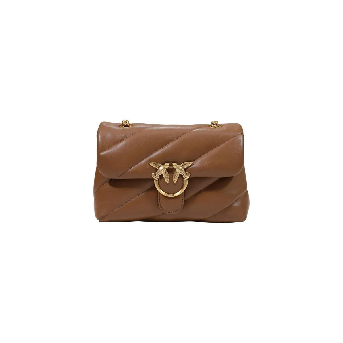 Pinko Women's Puff Leather Handbag