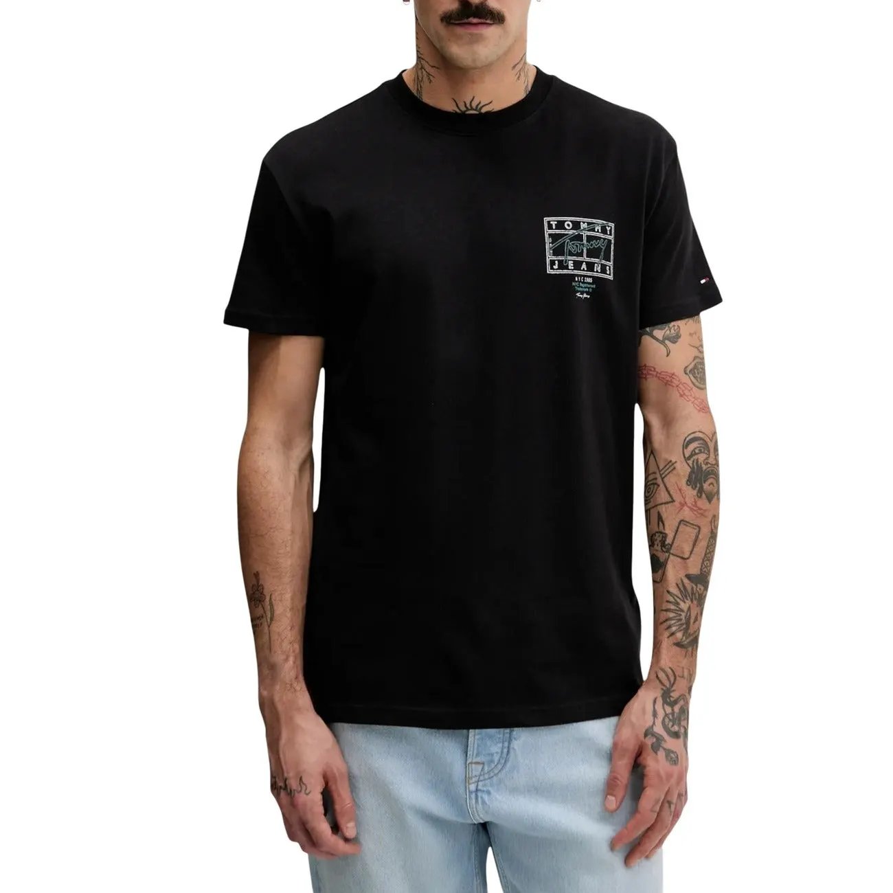 Tommy Hilfiger Jeans - Tommy Hilfiger Jeans Men T-Shirt by Tommy Hilfiger Jeans