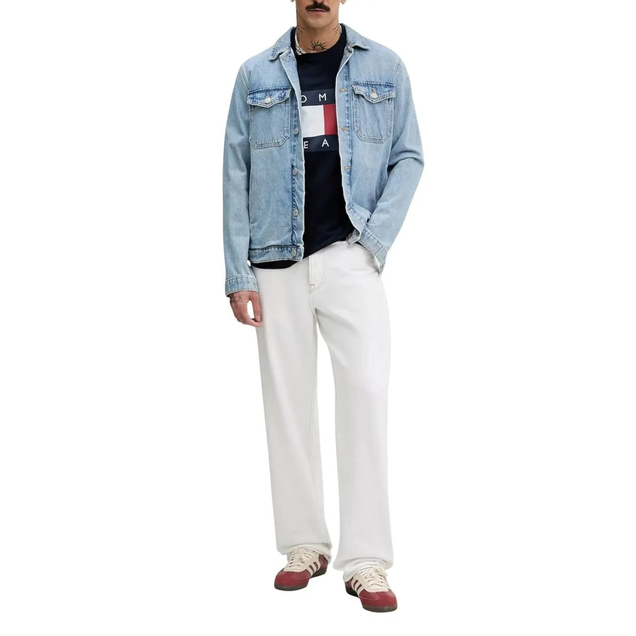 Tommy Hilfiger Jeans - Tommy Hilfiger Jeans Men T-Shirt by Tommy Hilfiger Jeans