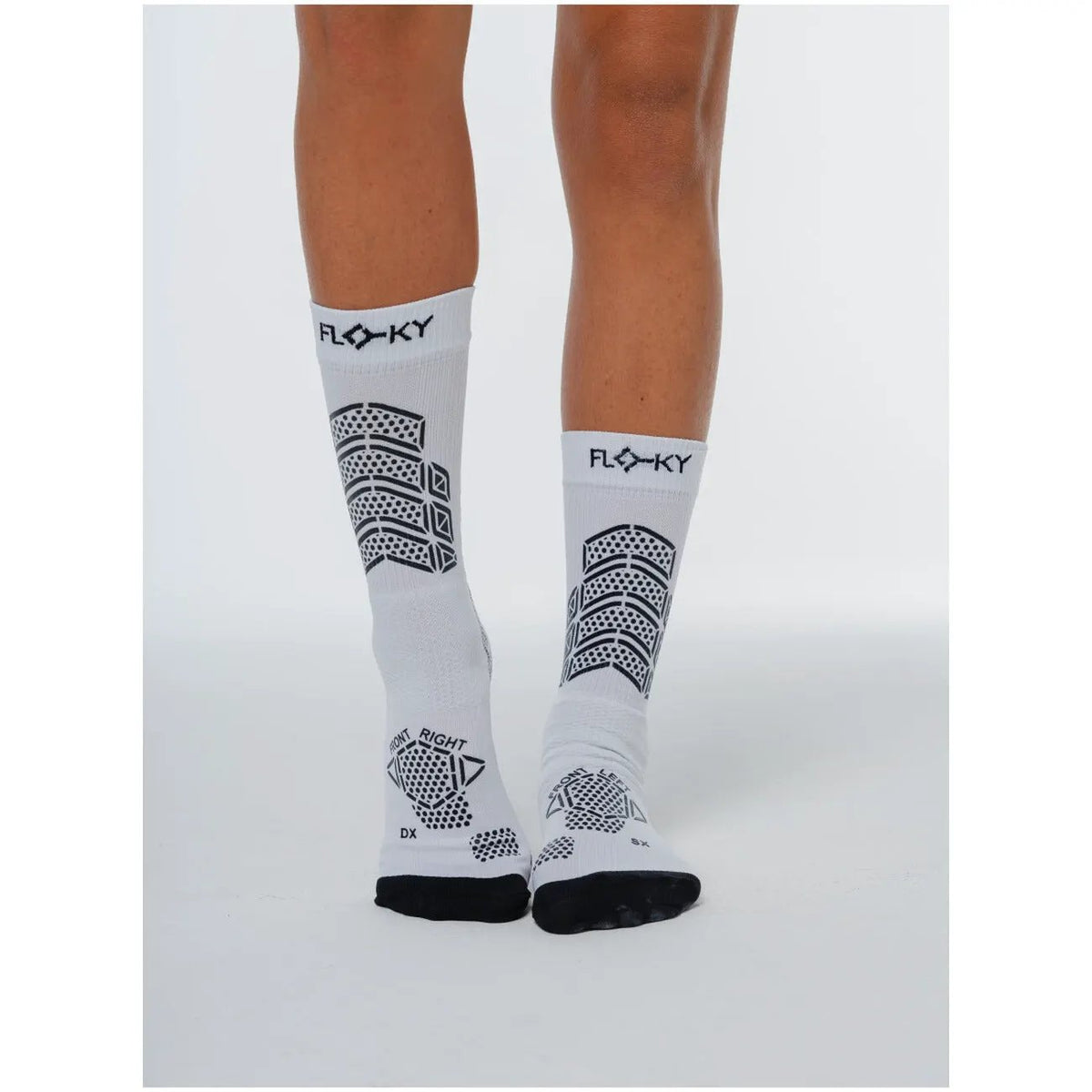 Floky White 3D Sports Support for Football and Rugby