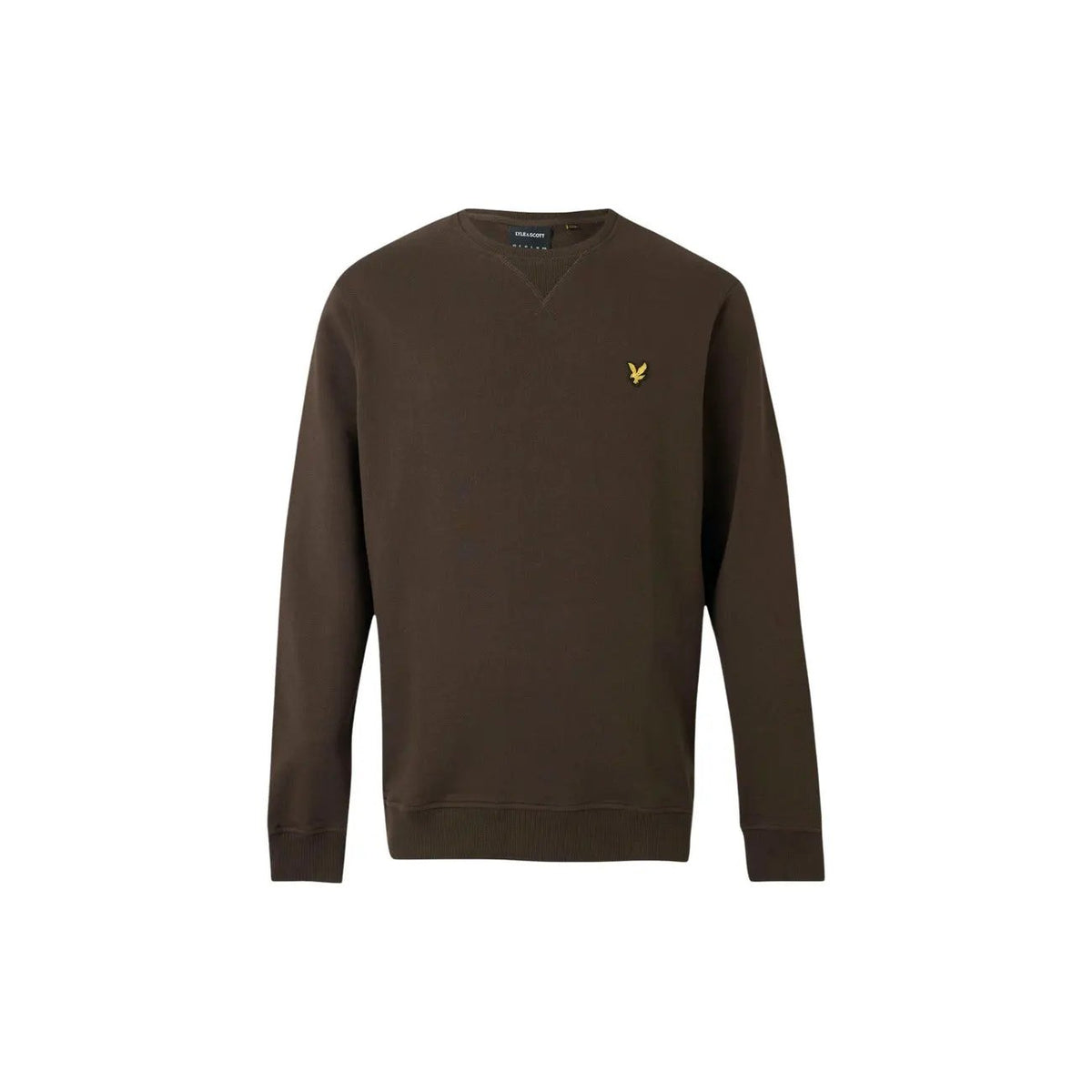 Lyle & Scott Men's Brown Brushed Back Cotton Sweatshirt