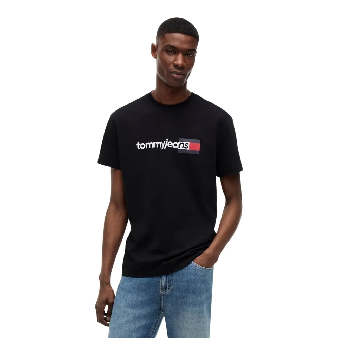 Tommy Hilfiger Jeans - Tommy Hilfiger Jeans Men T-Shirt by Tommy Hilfiger Jeans