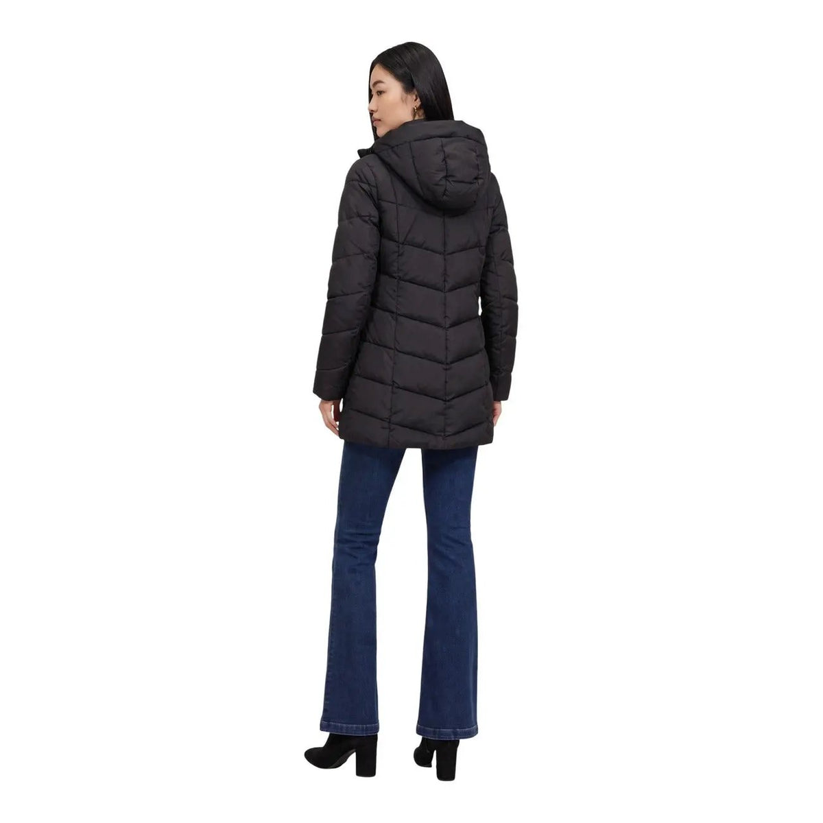 Choral Women's Black Hooded Jacket