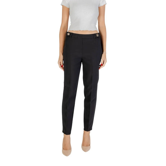 Only Premium Women Trousers Flattering Black Stretch Everyday Wear by Only
