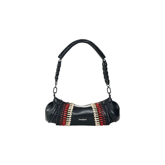 Desigual Women's Sonique Zarauz Black Faux Leather Handbag