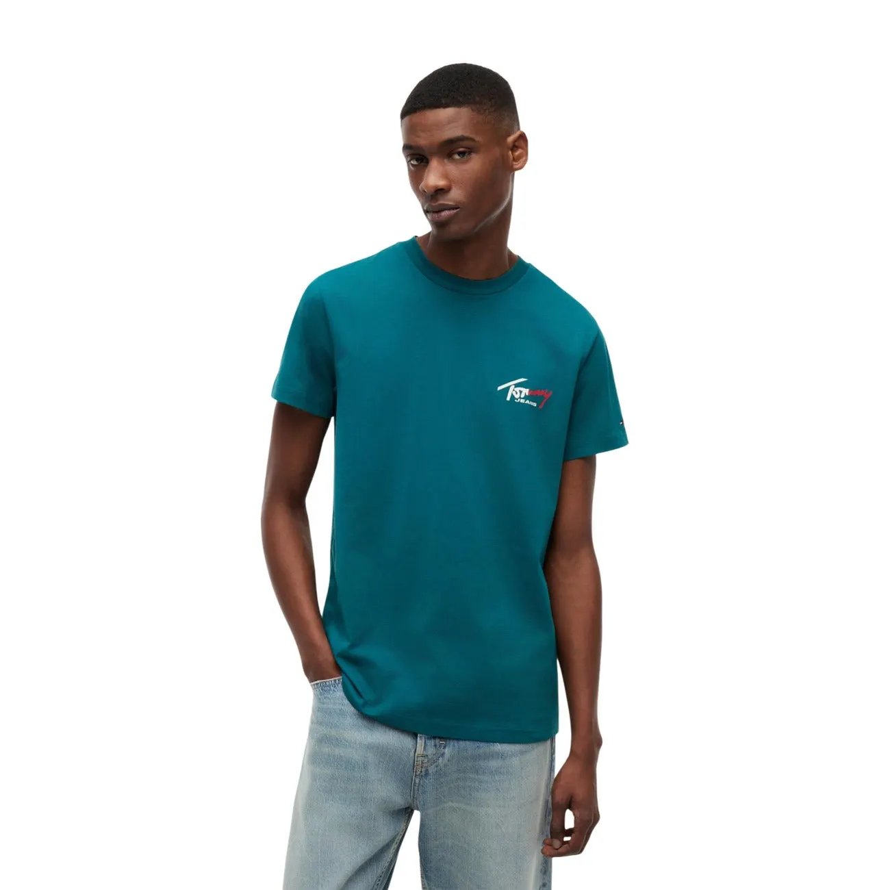 Tommy Hilfiger Jeans - Tommy Hilfiger Jeans Men T-Shirt by Tommy Hilfiger Jeans