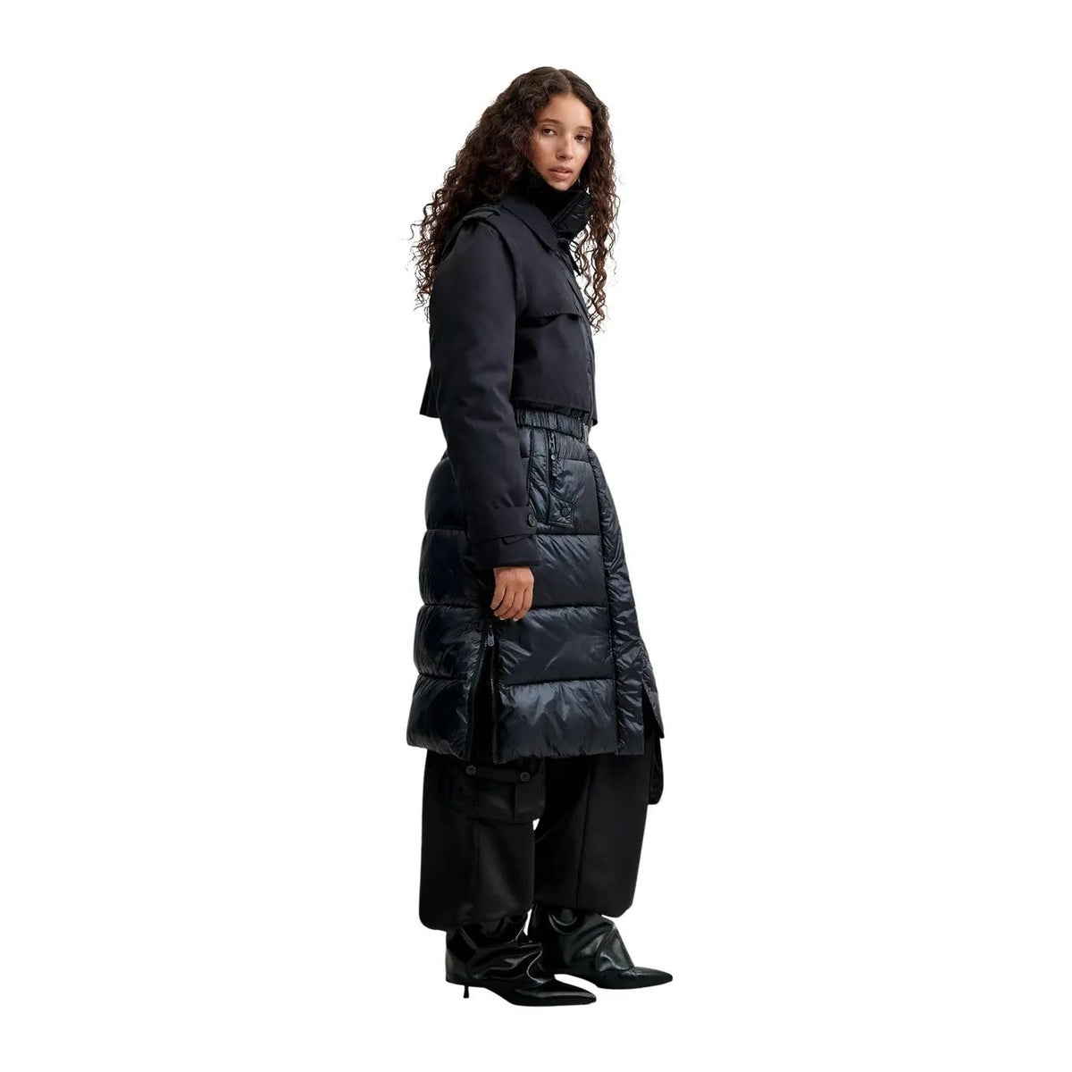 Desigual Women's Marina Black Puffer Jacket