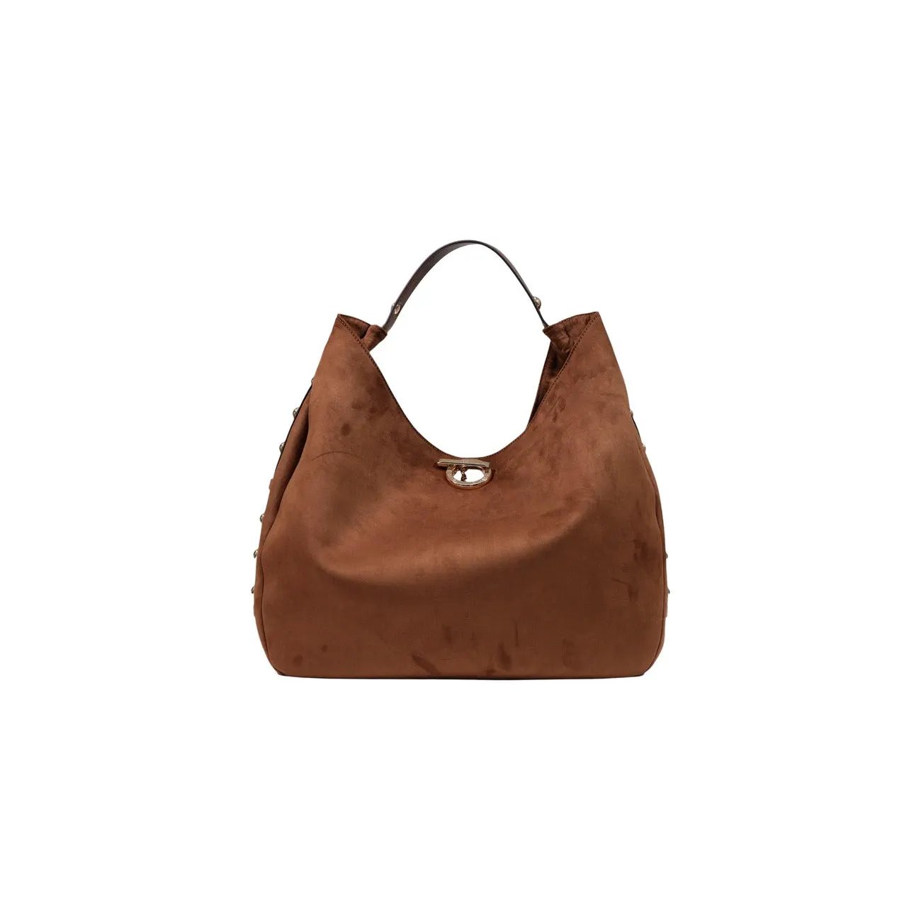 Liu Jo Women Stylish Purple Faux Leather Hobo Bag With Zip Inside Pocket by Liu Jo