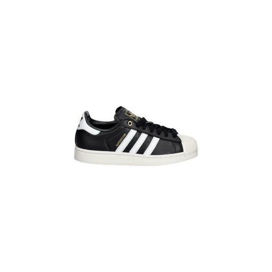 Adidas Originals Men's Black Leather Sneakers