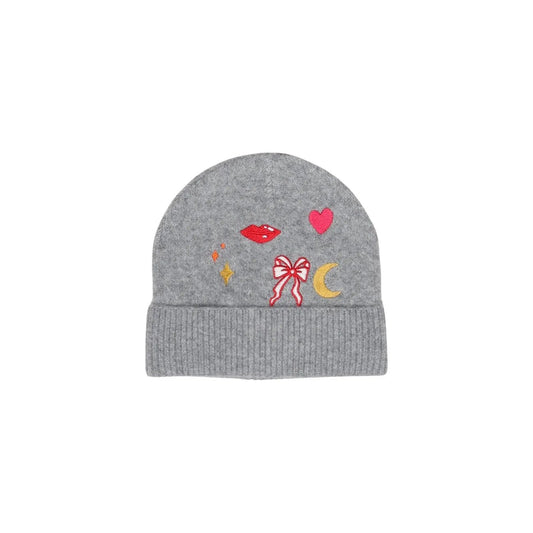Pieces Women's Angle Grey Knit Hood