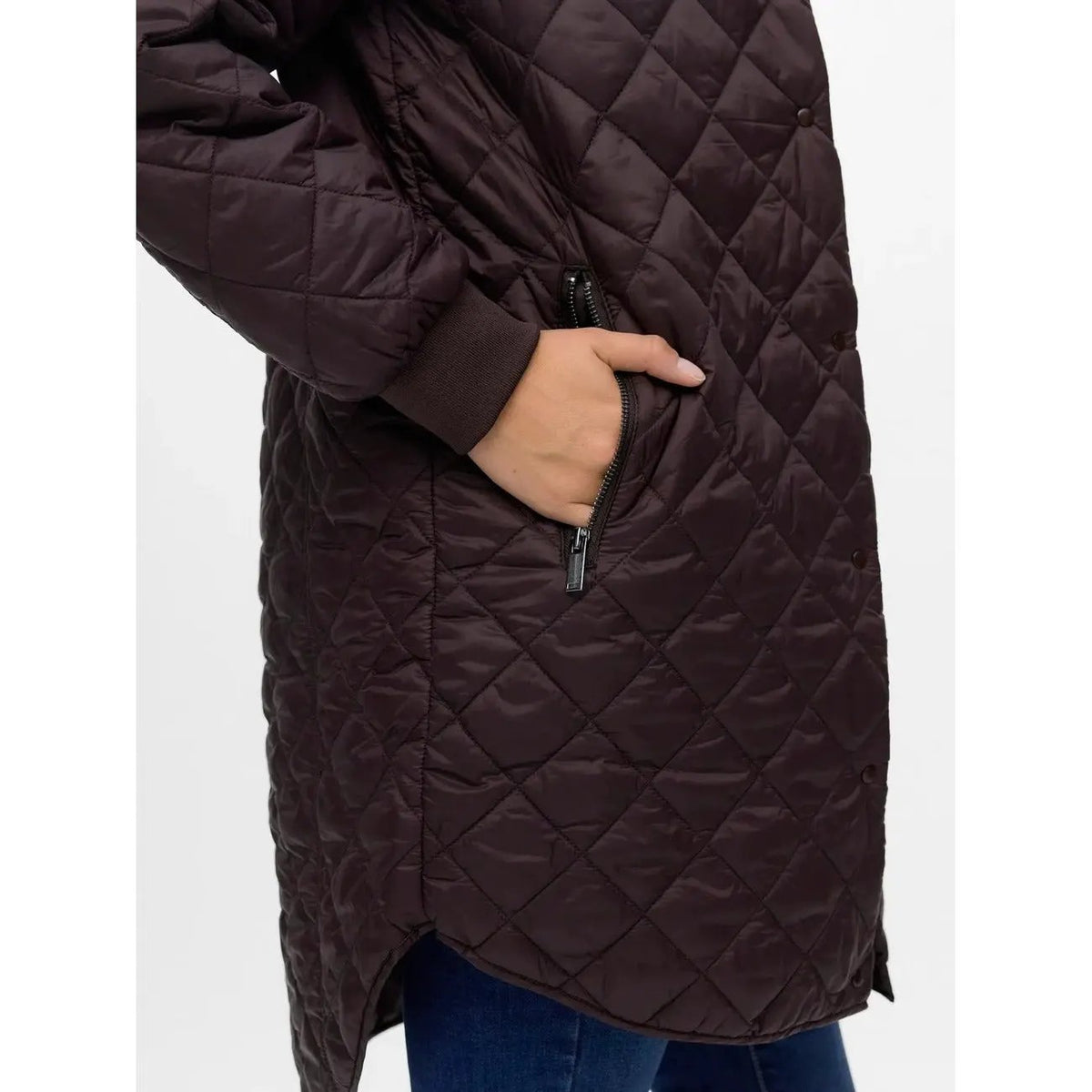 Vero Moda Women's Brown Hooded Jacket