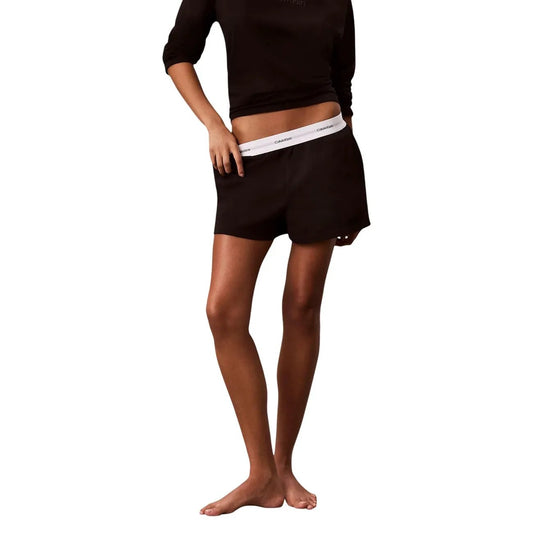 Calvin Klein Underwear Women's Black Cotton Jersey Shorts