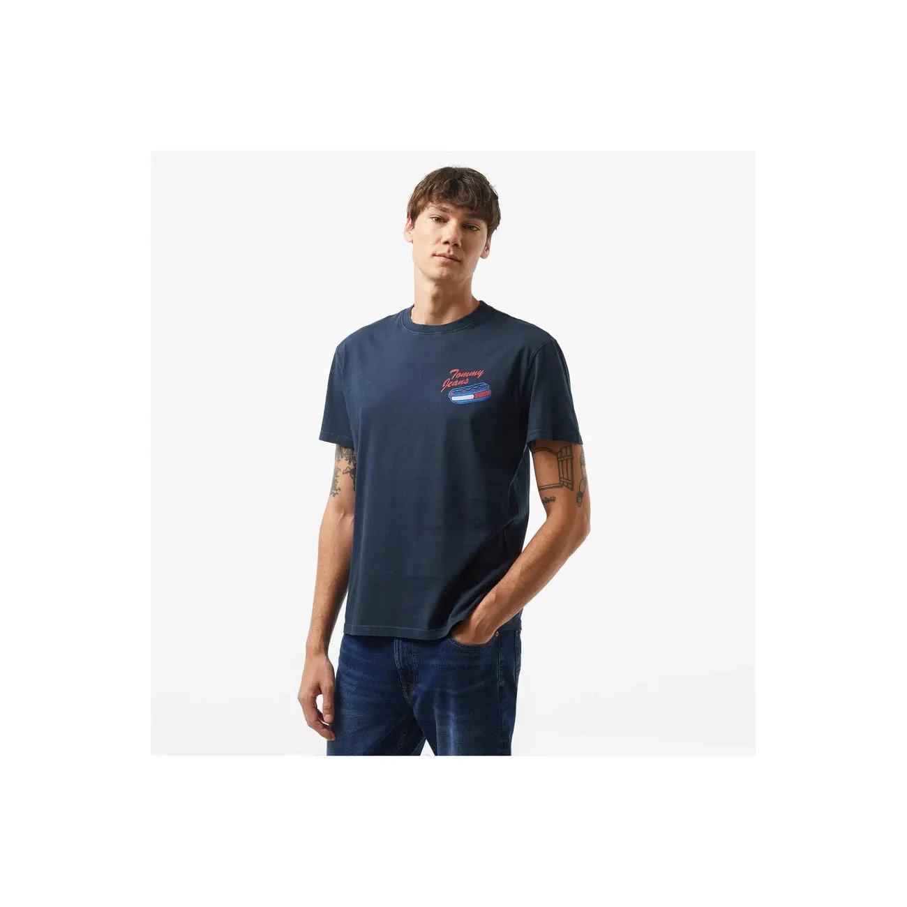 Tommy Hilfiger Jeans - Tommy Hilfiger Jeans Men T-Shirt by Tommy Hilfiger Jeans