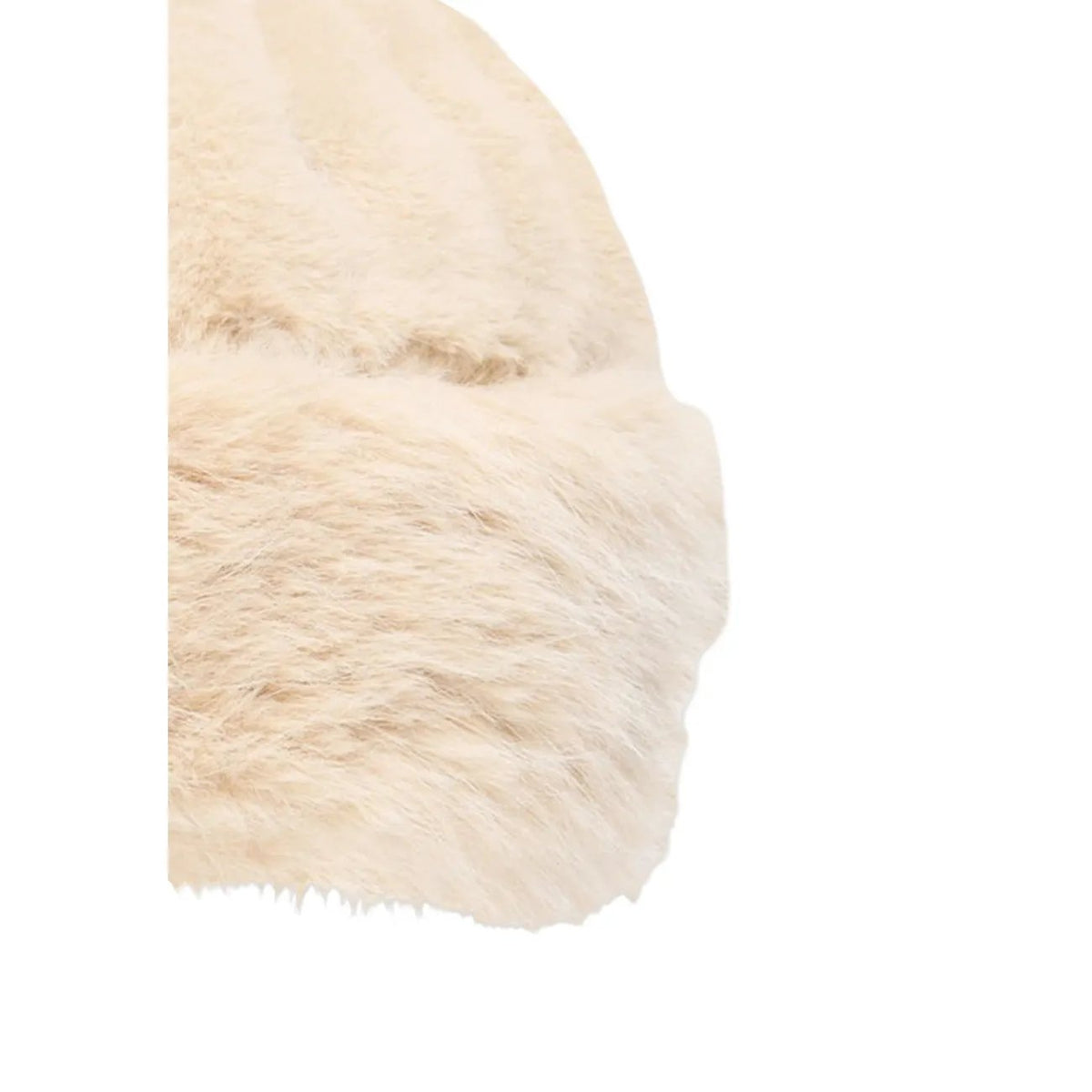 Only Women's Ruth Beige Faux Fur Hat