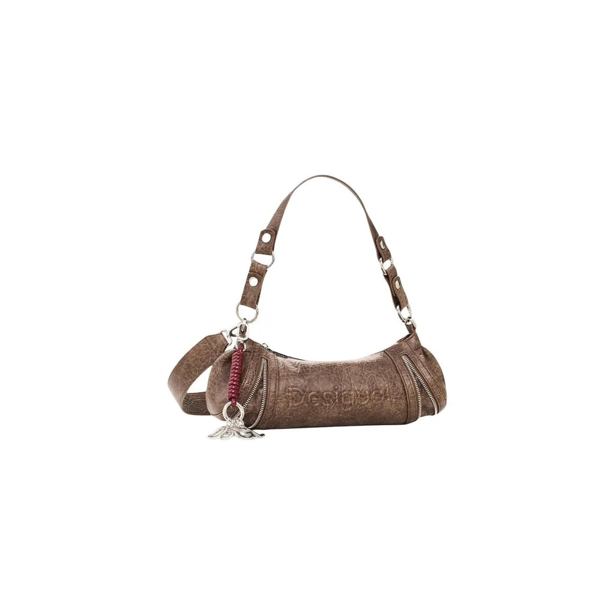 Desigual Women's Zarauz Brown Faux Leather Handbag