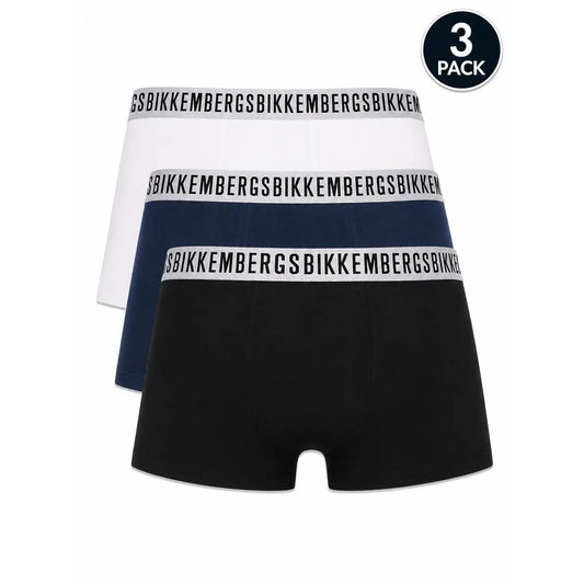 Bikkembergs Men's White Cotton Underwear BKK1UTR01TR