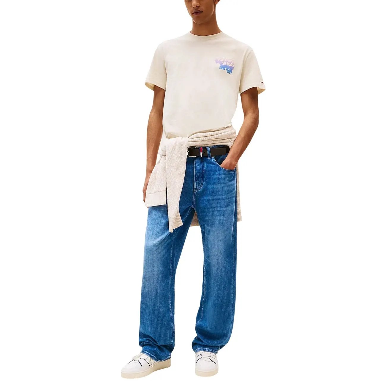 Tommy Hilfiger Jeans - Tommy Hilfiger Jeans Men T-Shirt by Tommy Hilfiger Jeans