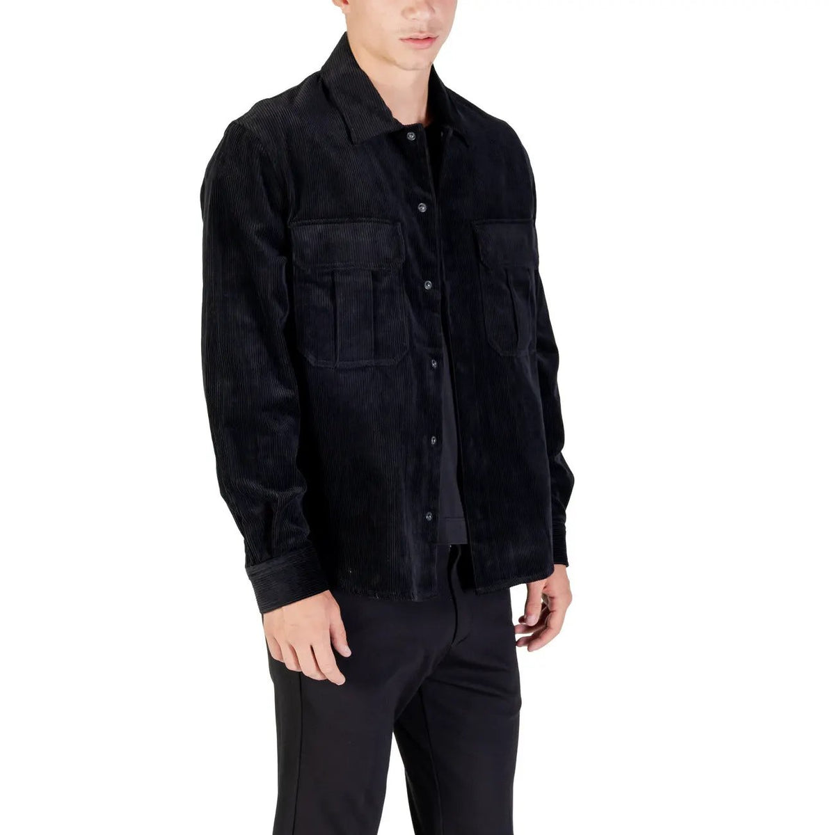 Antony Morato Men's Black Cotton Blazer