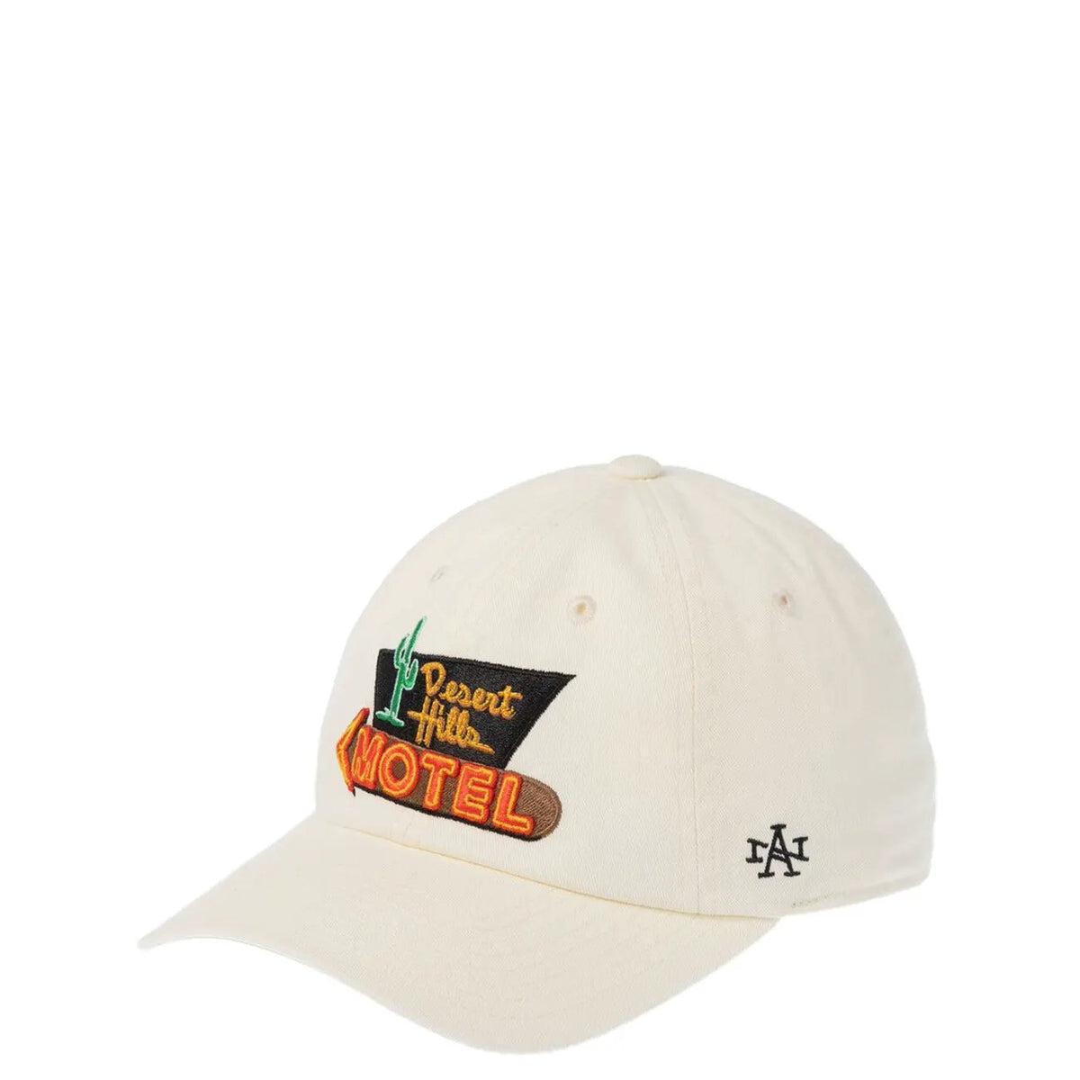 American Needle Men's Beige Printed Cotton Cap SMU674A