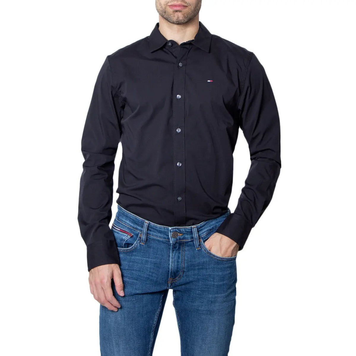 Tommy Hilfiger Men's White Cotton Shirt
