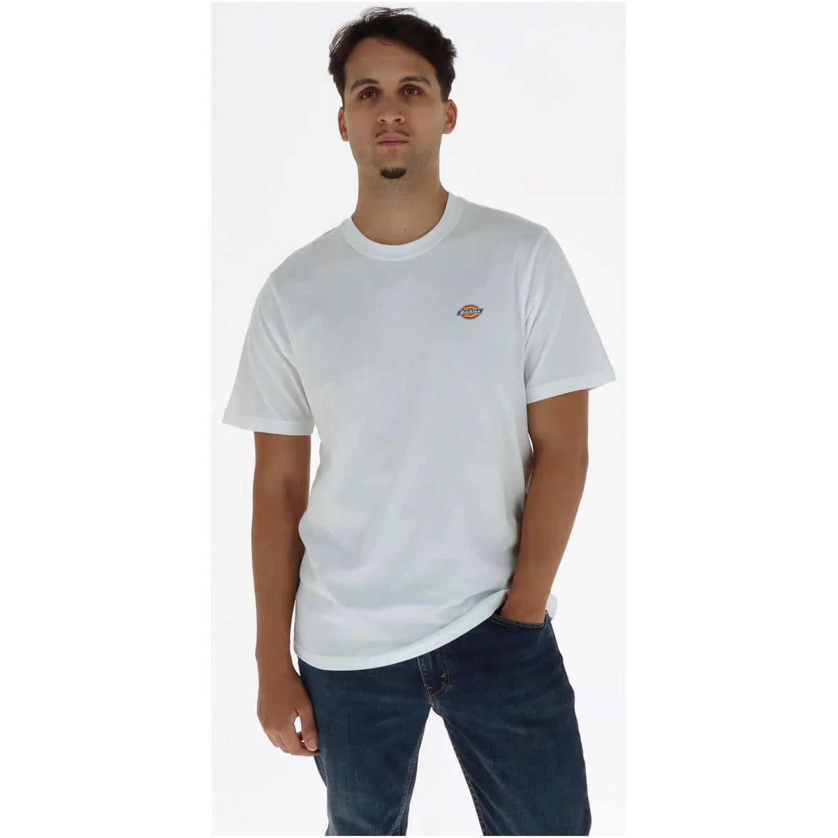 Dickies Men's Beige Cotton T-Shirt