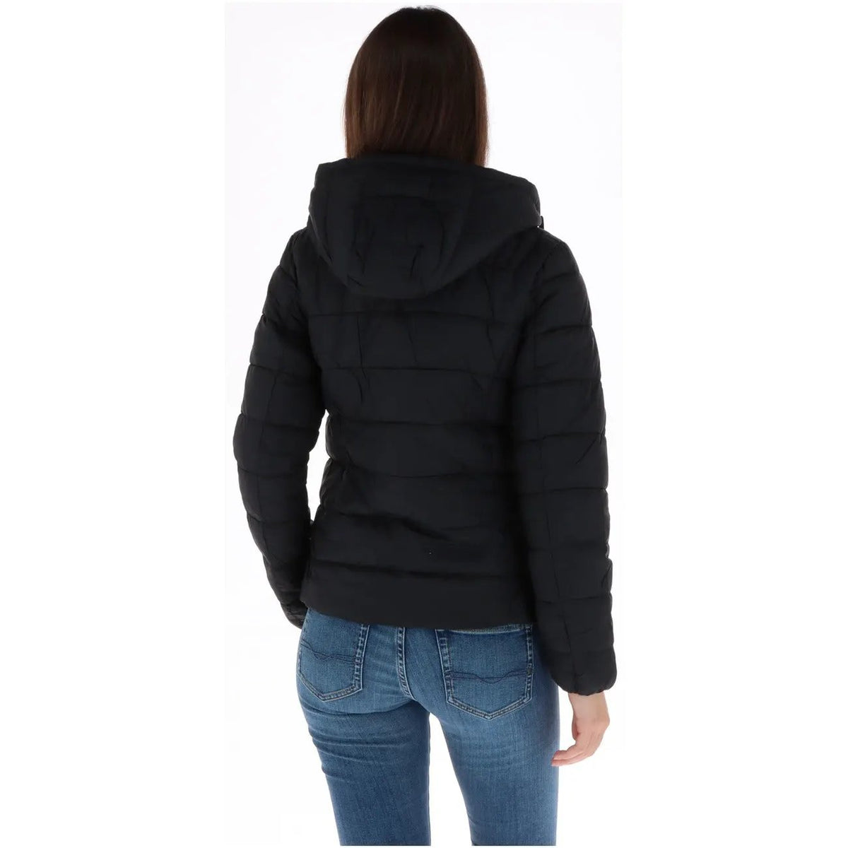 Pepe Jeans Women's Black Hooded Jacket PL4024500