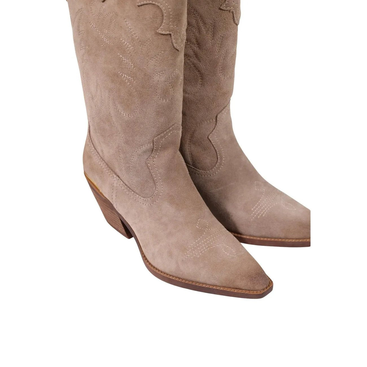 Liu Jo Women's Austin Beige Leather Ankle Boots