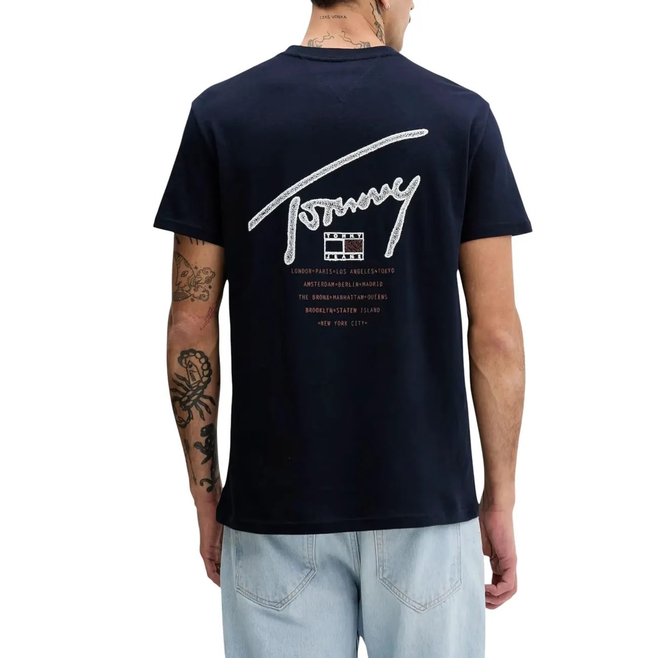 Tommy Hilfiger Jeans - Tommy Hilfiger Jeans Men T-Shirt by Tommy Hilfiger Jeans